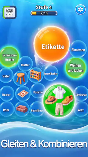 Wörterblasen: Bubble Word Jam screenshot