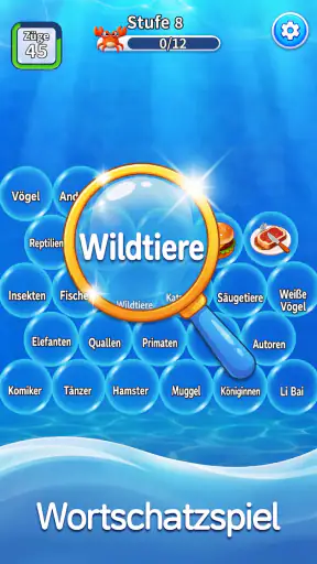Wörterblasen: Bubble Word Jam screenshot