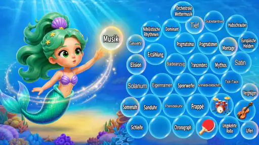 Wörterblasen: Bubble Word Jam screenshot