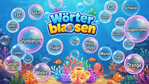 Wörterblasen: Bubble Word Jam screenshot