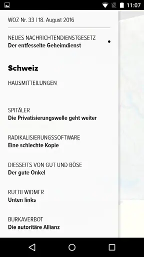 WOZ screenshot