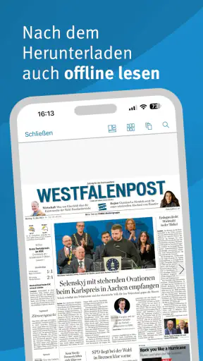 WP E-Paper screenshot