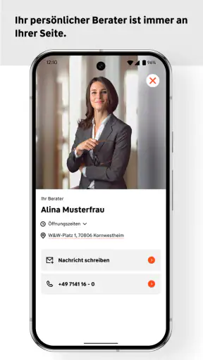 W&W Kundenportal screenshot