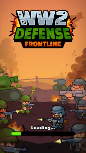 WW2 Defense - Merge Frontline screenshot