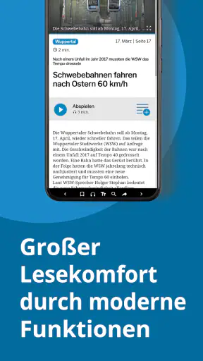 WZ E-Paper screenshot
