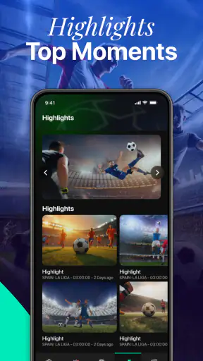 Fußball Live-Ergebnisse App screenshot