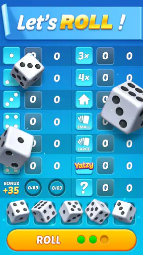 Yatzy screenshot