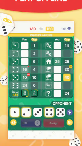 Yatzy - Würfelspiel screenshot