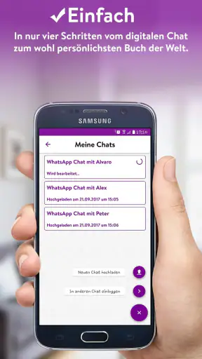zapptales - Chat Buch screenshot