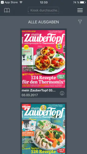 ZauberTopf Magazine screenshot
