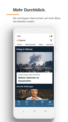 ZDFheute - Nachrichten screenshot