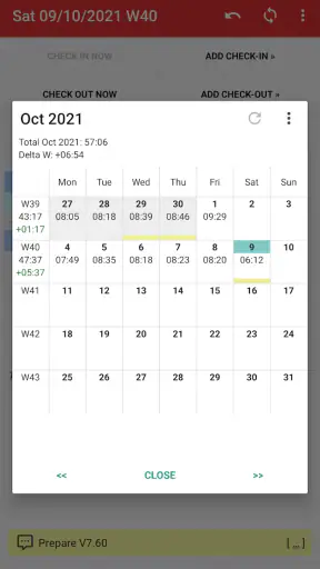 Zeiterfassung Pro screenshot