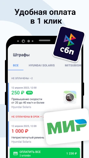 Штрафы ПДД Официальные с фото screenshot