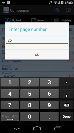 12 Steps AA Companion screenshot