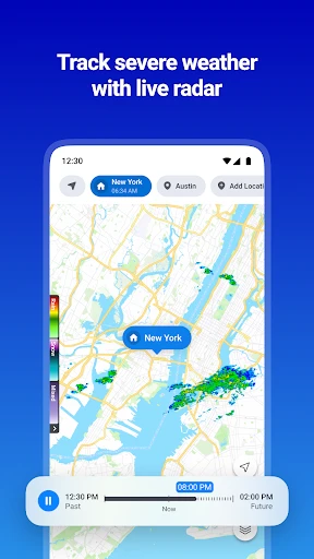 1Weather Forecasts & Radar screenshot