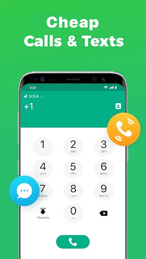 2nd Line - Second Phone Number screenshot