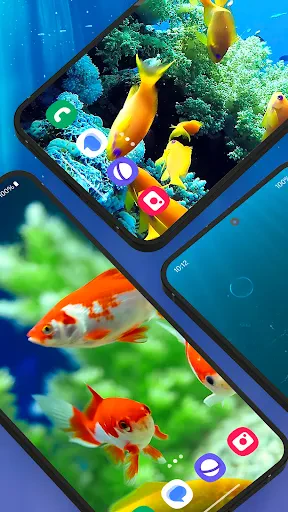 3D Fish Tank Live Wallpaper screenshot