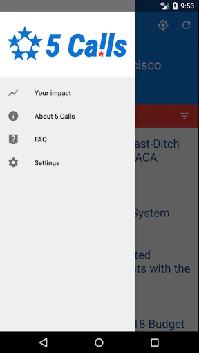 5 Calls: Contact Your Congress screenshot