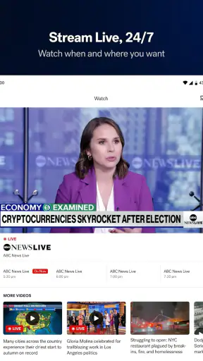 Download ABC News: Breaking News Live for Android & iOS - Mobexer