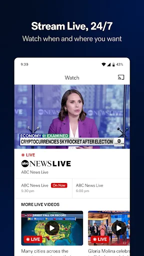 ABC News: Breaking News Live screenshot