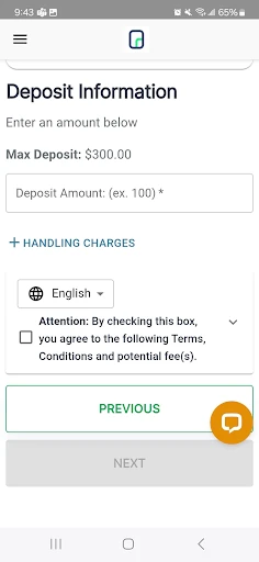 Access Corrections screenshot