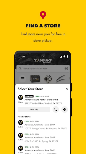 Advance Auto Parts screenshot