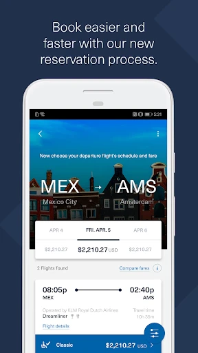 Aeromexico screenshot