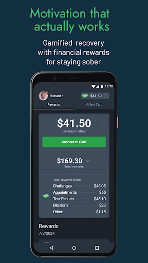 Affect: Addiction Recovery screenshot