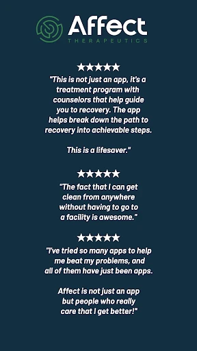 Affect: Addiction Recovery screenshot