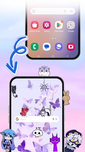 Ah Shimeji screenshot