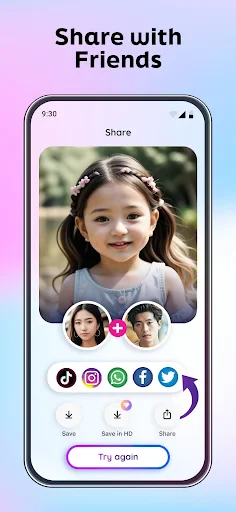 AI Baby Generator: Future Face screenshot