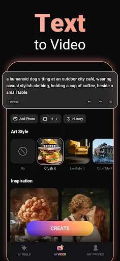 AI Video Generator, Kiss Video screenshot