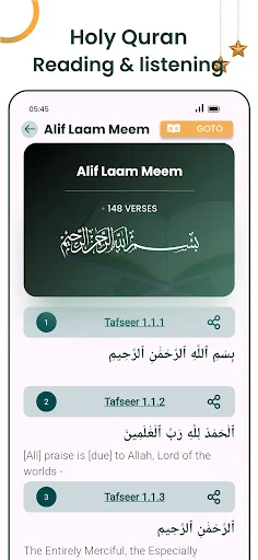 Al Quran MP3 Audio Offline App screenshot