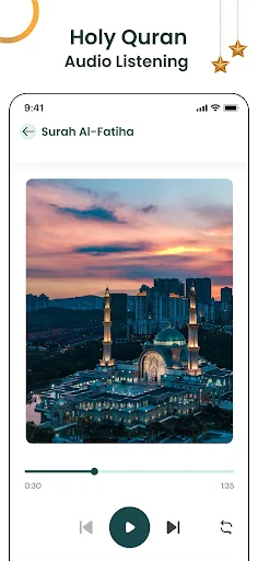 Al Quran MP3 Audio Offline App screenshot