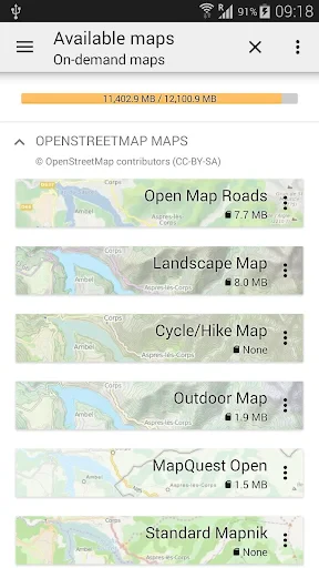 All-In-One Offline Maps screenshot
