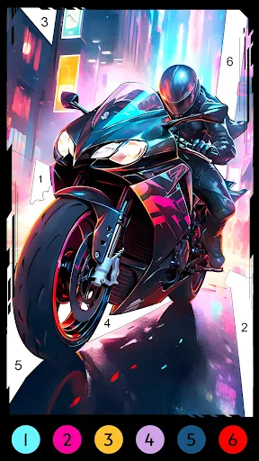 Alpha Color: Men coloring book screenshot