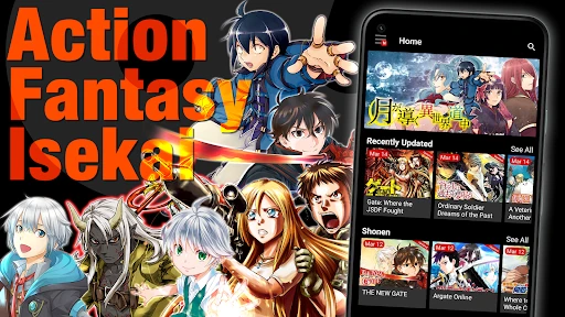 Alpha Manga: Read Isekai Manga screenshot
