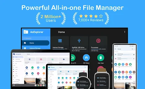 AnExplorer Pro File Transfer screenshot
