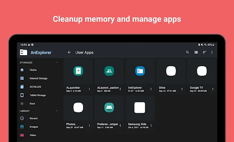 AnExplorer Pro File Transfer screenshot