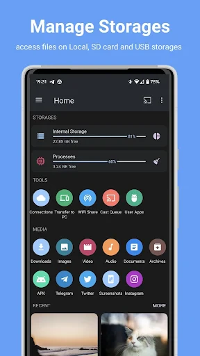 AnExplorer Pro File Transfer screenshot