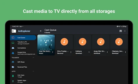 AnExplorer Pro File Transfer screenshot