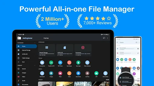AnExplorer Pro File Transfer screenshot