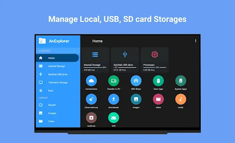 AnExplorer Pro File Transfer screenshot