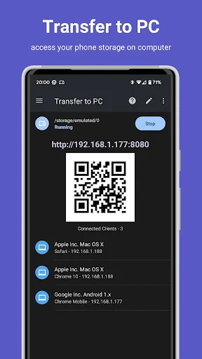 AnExplorer Pro File Transfer screenshot