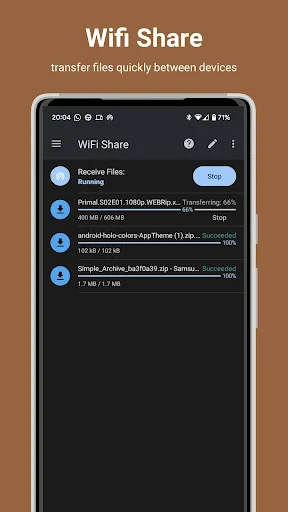 AnExplorer Pro File Transfer screenshot