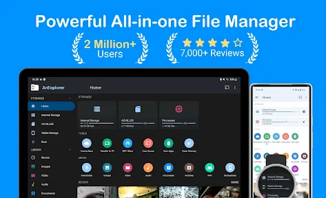 AnExplorer Pro File Transfer screenshot