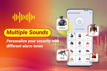 Anti Theft Phone Alarm screenshot