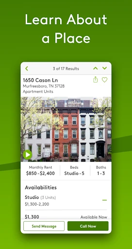 Apartments.com Rental Search screenshot