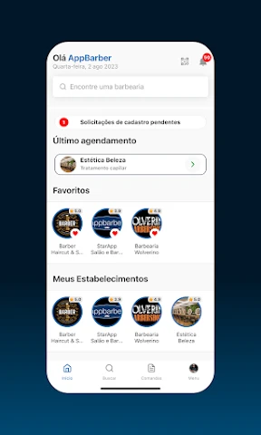 AppBarber: Cliente screenshot