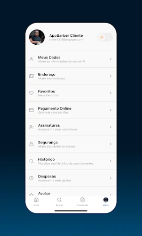 AppBarber: Cliente screenshot